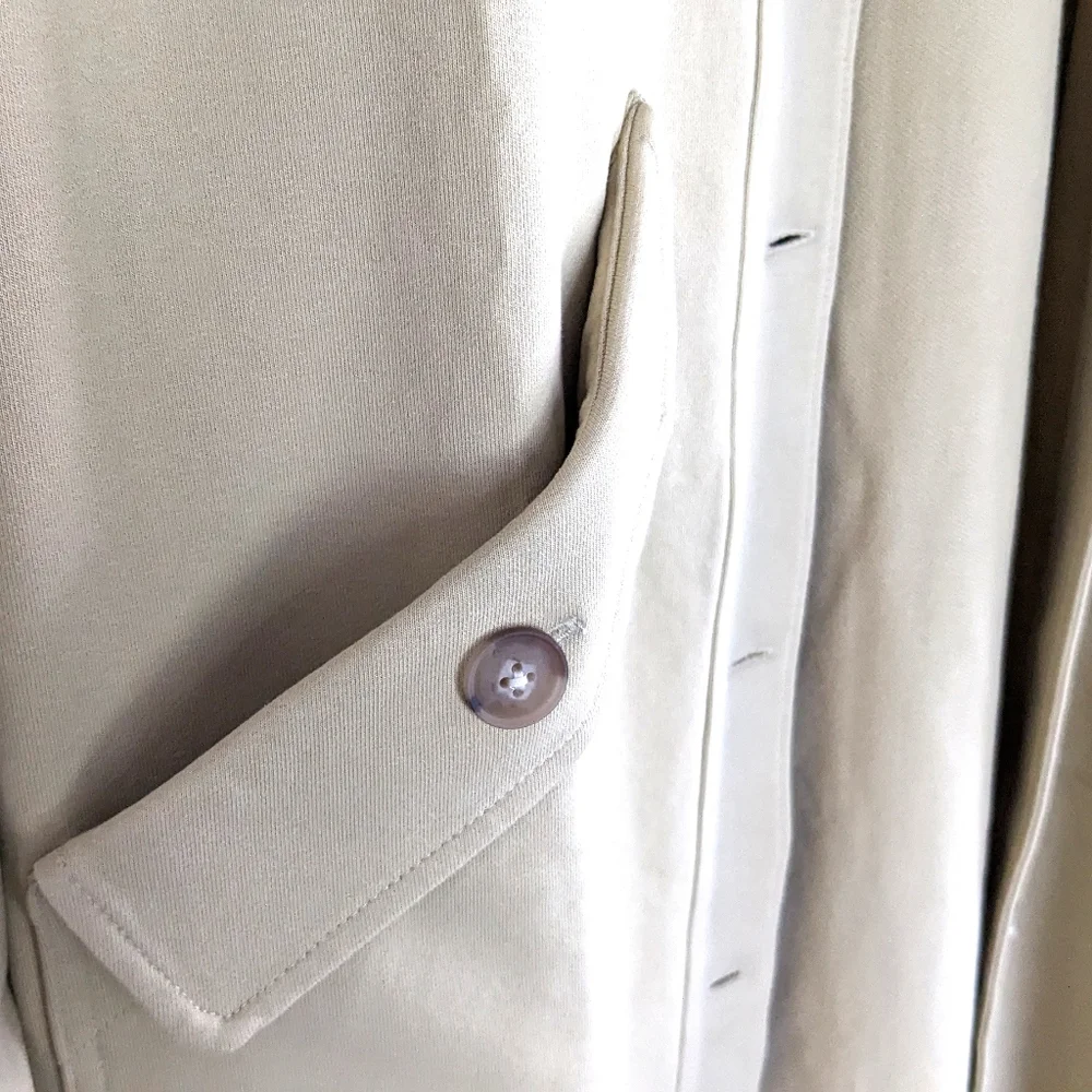 Madewell Structured Terry Longline Duster Coat - Picture 10 of 16